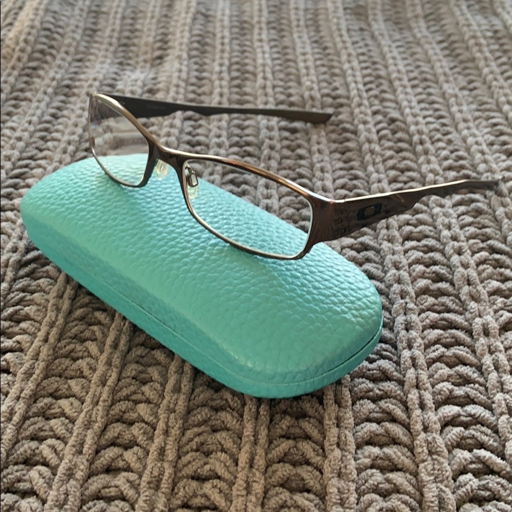 OAKLEY OLIVE CHROME eyeglasses
